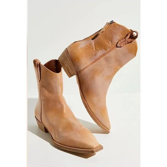 Free People Shoes - New Free People We The Free Wesley Ankle Boots Papaya Size Us 6.5